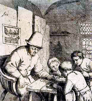 school, Adriaen van Ostade